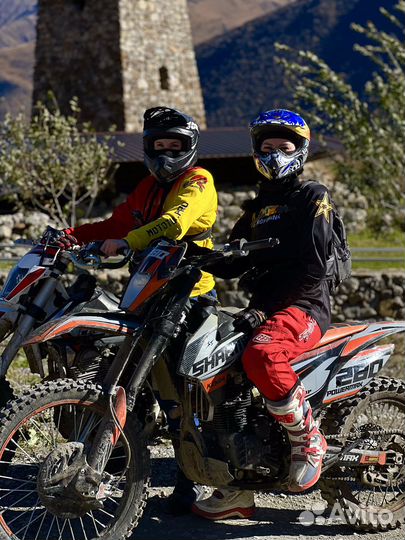 Мото тур в Осетии, с обучением