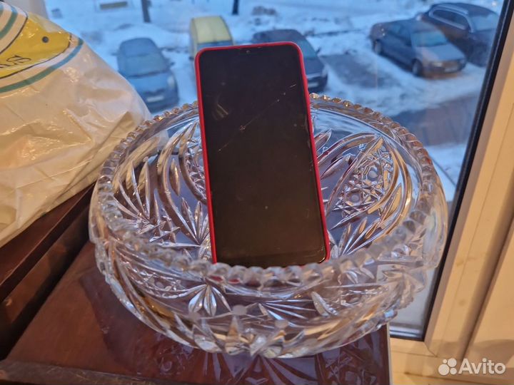 Хрустальная ваза под салат СССР