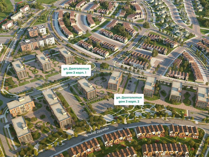 1-к. квартира, 44,3 м², 2/5 эт.