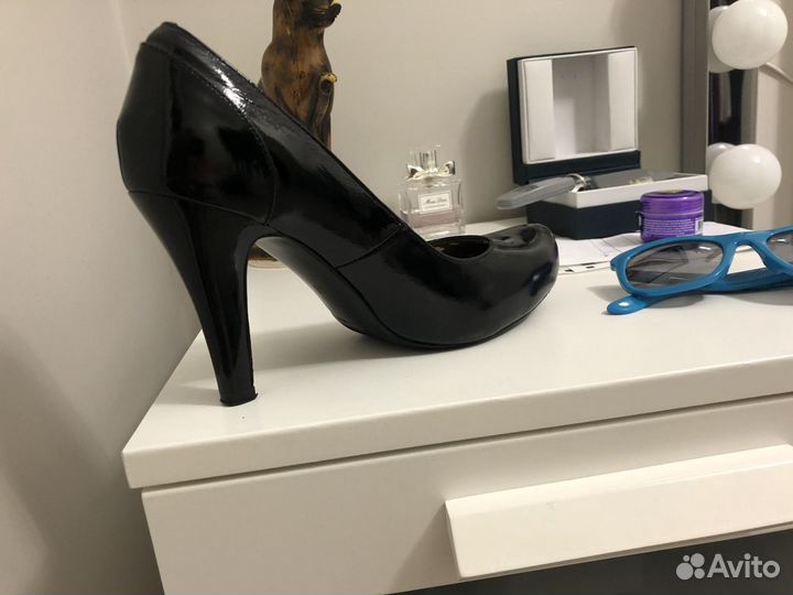 Стильные туфли черные