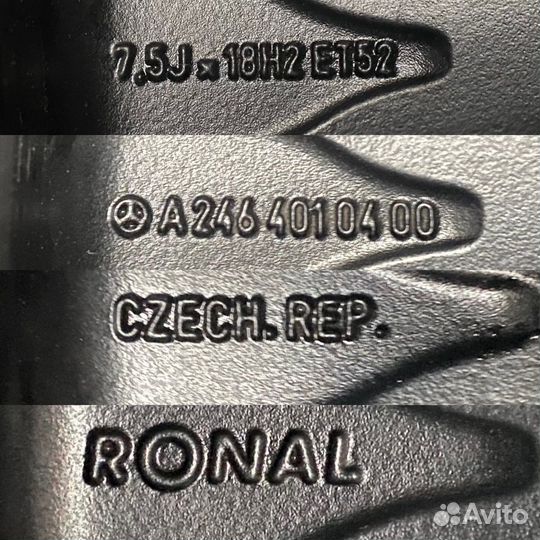 Диски Mercedes R18 Оригинал