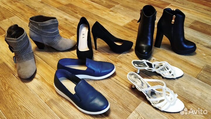 5 пар обуви 35-36