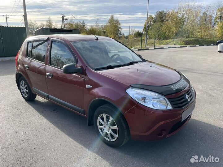 Renault Sandero 1.6 МТ, 2012, 110 000 км