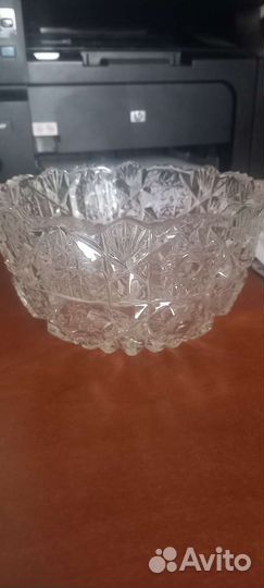 Хрустальная ваза