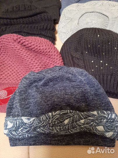 Береты и шапки. пакетом