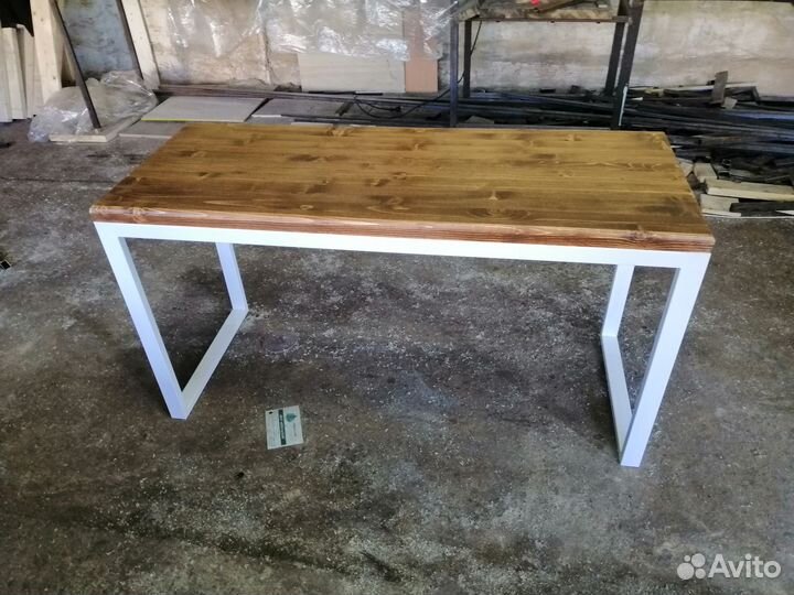 Компьютерный стол 1400мм, письменный стол лофт