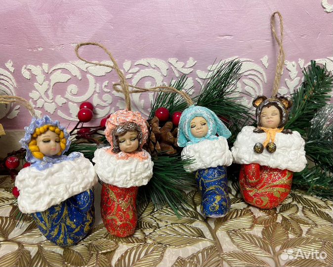 Новогодние игрушки ручная работа