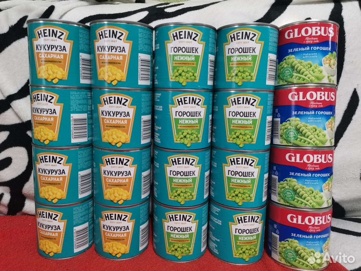 Горошек/кукуруза/масло подсолнечное