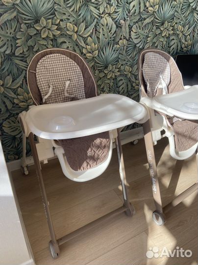 Детский стульчик для кормления happy baby