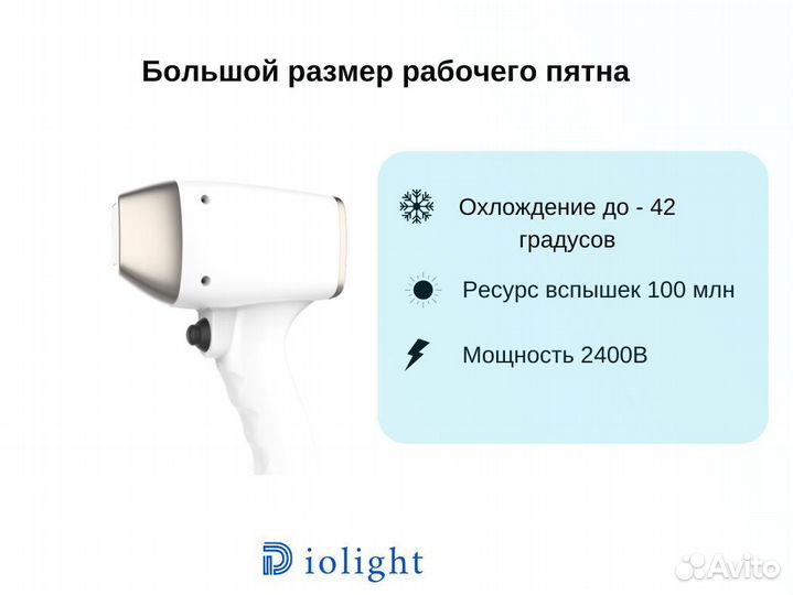 Лазерный аппарат D-I-OlightUltraMax-Pro2400iq