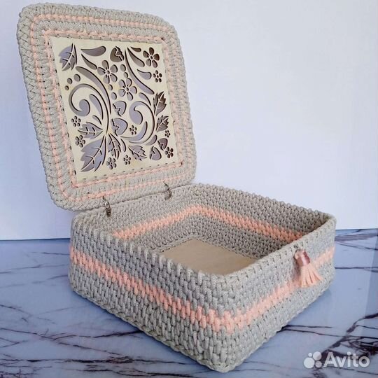 Шкатулка-органайзер (корзинка для хранения)