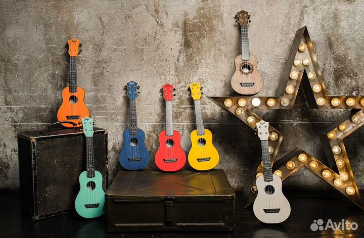 Гитары от 3000 и Укулеле от 2000 в наличии, новые