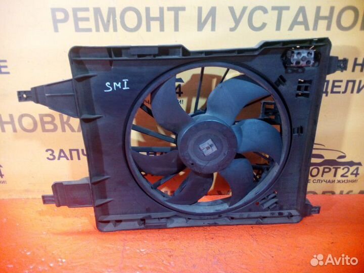 Диффузор с вентилятором в сборе Renault Megane 2