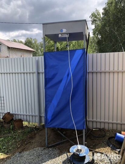 Дачный душ. Летний душ