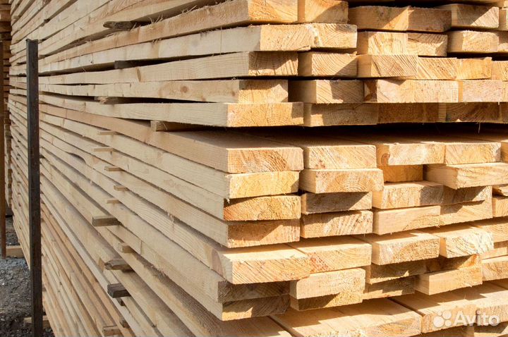 Доска обрезная без посредников 50х150х6000