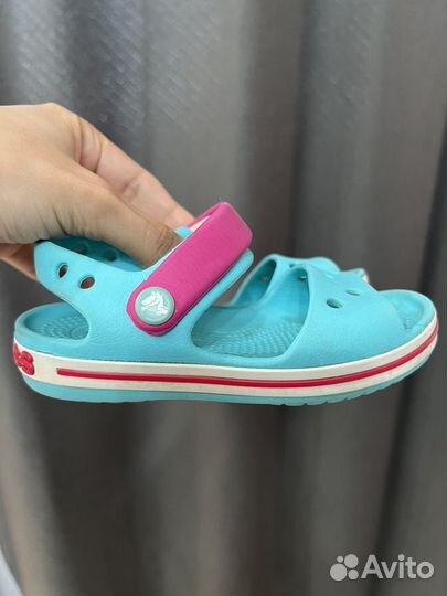 Сандалии crocs c8 для девочки