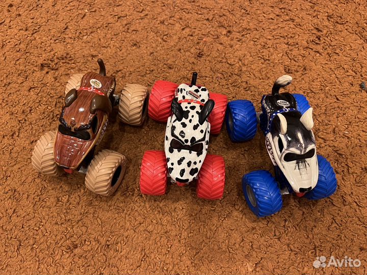 Машинки собаки монстртрак