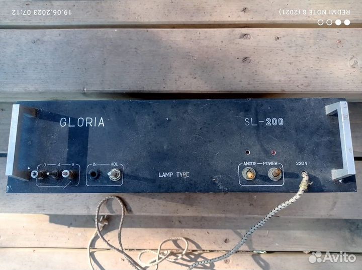 Ламповый моноусилитель Gloria SL-200