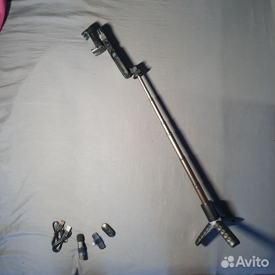 4 в 1 Стабилизатор Штатив Селфи-палка Монопод