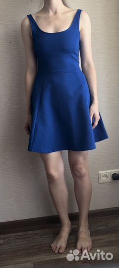 Сарафан синий hm xs
