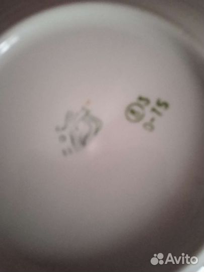 Тарелки зик конаково СССР