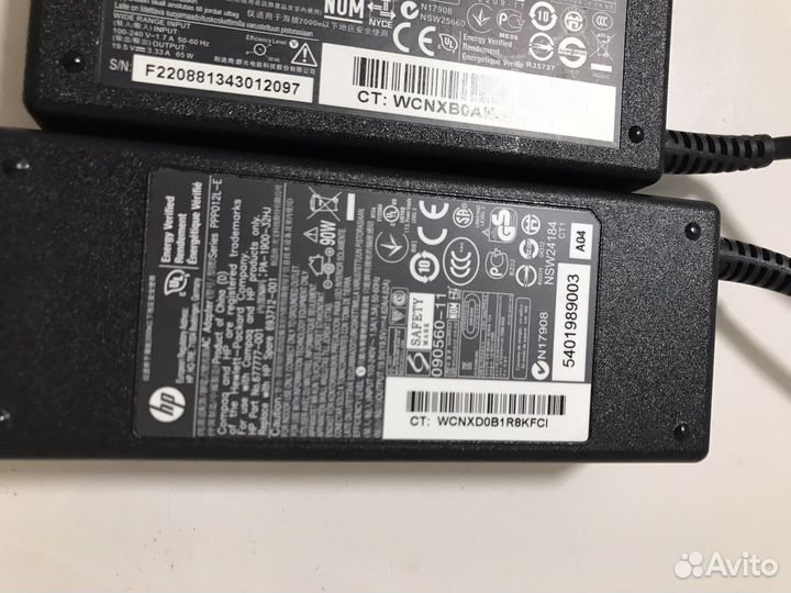 Блок питания оригинал hp(Hewlett-Packard)