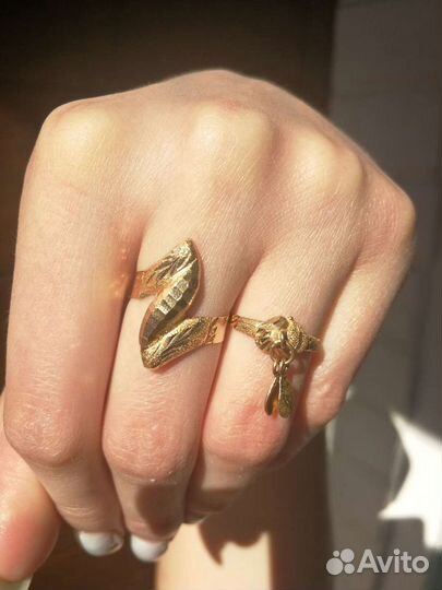 Золотое кольцо 15,5