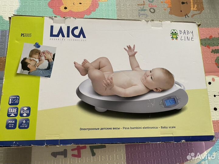 Электронные детские весы laica PS3003