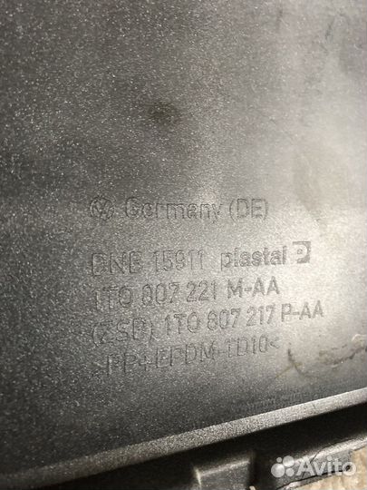 Бампер передний VW Touran