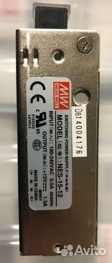 Блок питания 12v 1,3a