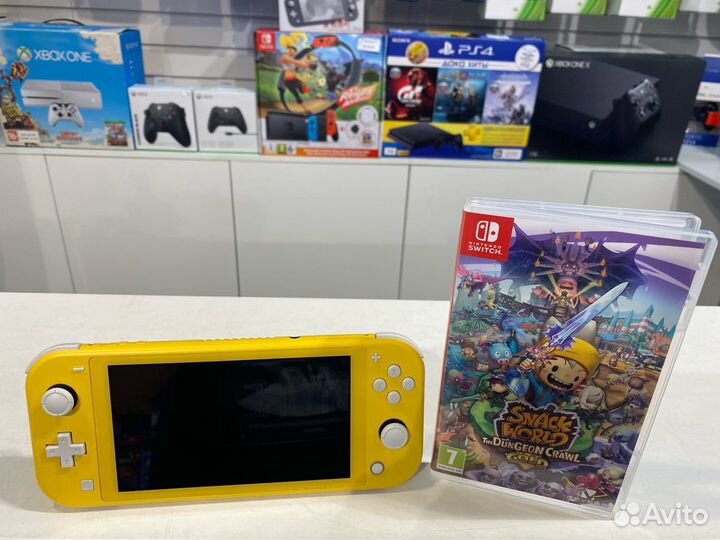 Nintendo switch + Snack World: The dungeon craw