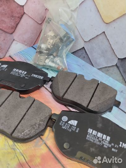 Передние тормозные колодки Каравелла Мультивен 6