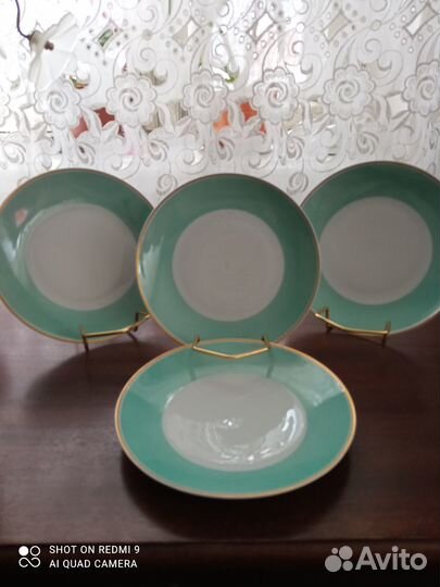 Винный набор период СССР, тарелки