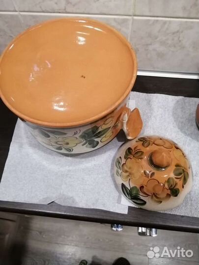 Керамика обливная времен СССР, винтаж