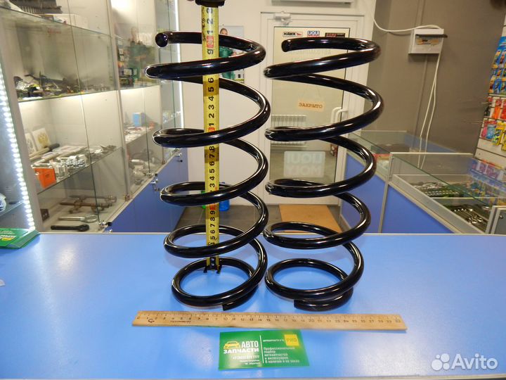 Задние усиленные пружины на Ford Focus SD HB SW