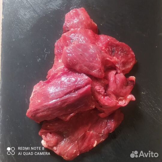 Мясо говядина отборное для собак и животных