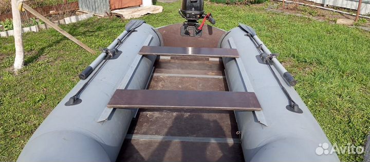 Лодка пвх с мотором комплект бу
