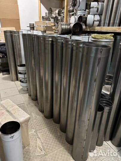 Дымоходы стальные и нержавеющие