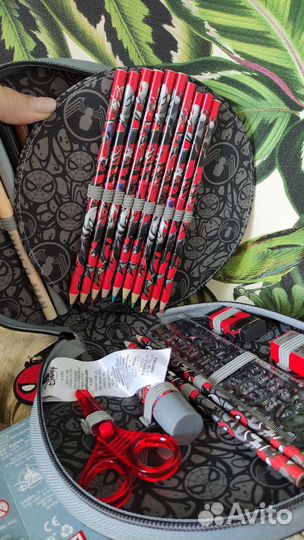 Пенал disney оригинал, тачки, человек паук