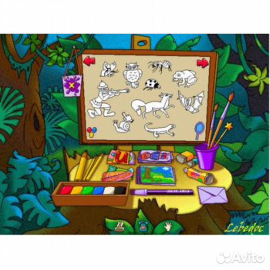 Обучение и приключения: малышам (PC, Jewel, рус.)