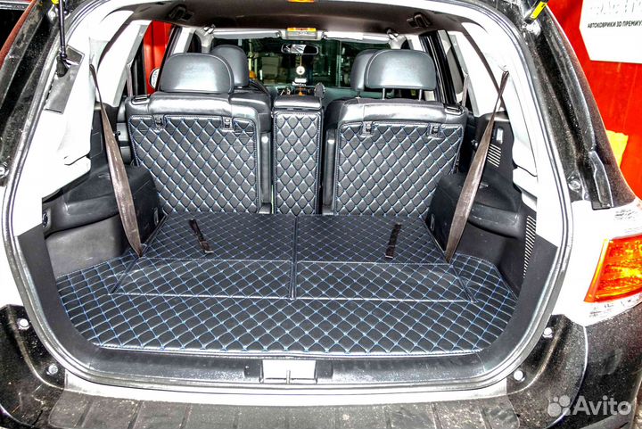 Автоковрики на Toyota Highlander 2013г