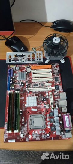 Материнская плата 945PL Neo в сборе (775 socket)