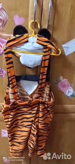 Карнавальный костюм Тигра, размер 92-122