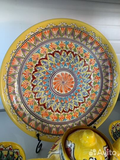 Чайный сервиз узбекский