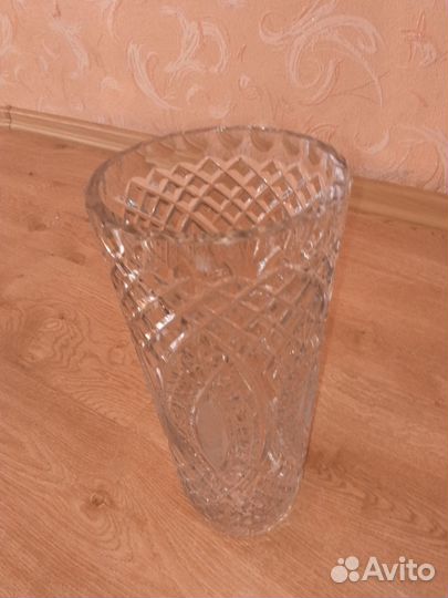 Хрустальная ваза большая СССР