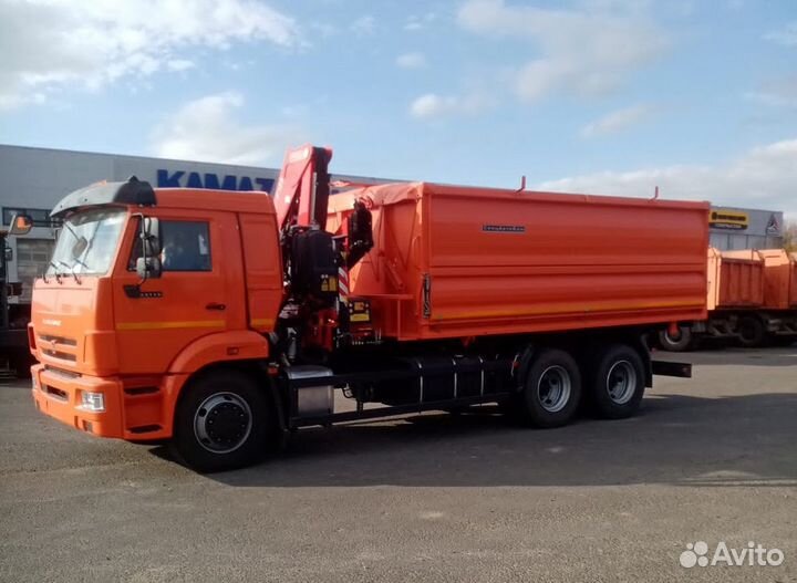 КАМАЗ 65115-773094-50 с КМУ, 2023