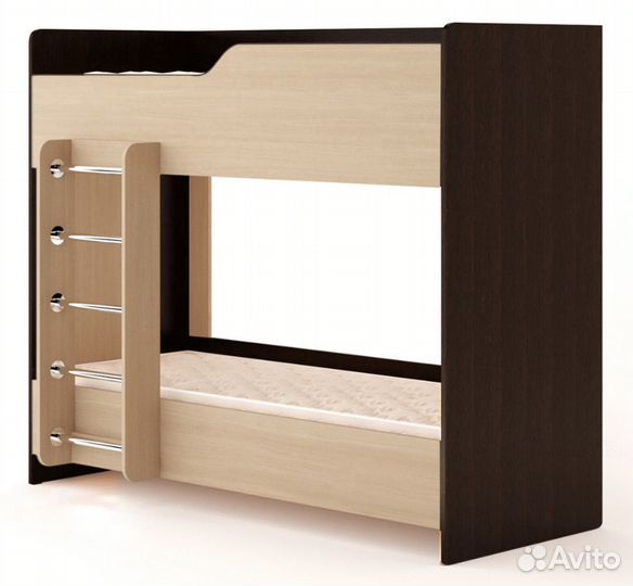 Кровать Биг двухъярусная кр-12