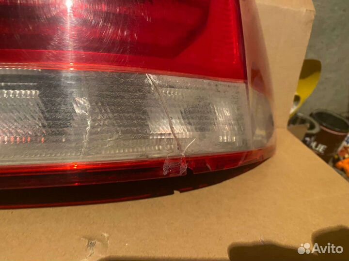 Фонарь задний правый на volkswagen polo рестайлинг