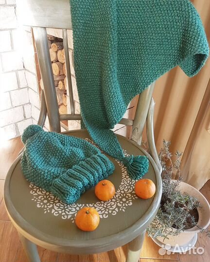 Шапка и шарф(косынка)