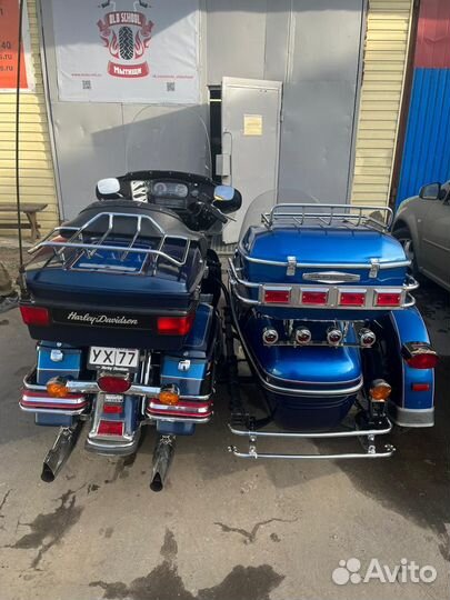 Harley Davidson Electra Glide с коляской